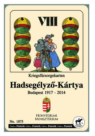 Karty mariáš. 1.světová válka (reprint HU)