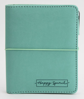 Diář UNI: Tyrkysový kroužkový S s vyměnitelným kalendáriem 2021