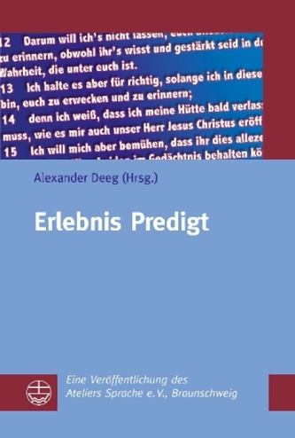 Erlebnis Predigt Erlebnis Predigt