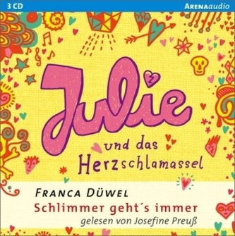 Julie und das Herzschlamassel, 3 Audio-CDs