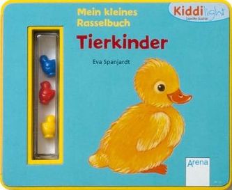 Mein kleines Rasselbuch - Tierkinder, m. Rassel