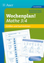 Wochenplan! Mathe 3/4 - Größen und Sachrechnen