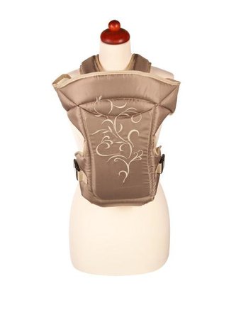 Nosítko Womar Zaffiro Butterfly bežové s výšivkou