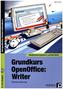 Grundkurs OpenOffice: Writer, m. CD-ROM