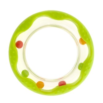Dětské chladící kousátko Akuku kolečko zelené