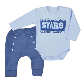 2-dílná kojenecká souprava Koala Never Stop modrá