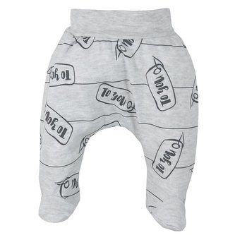 Kojenecké polodupačky Koala To You světle šedé