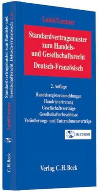 Standardvertragsmuster zum Handels- und Gesellschaftsrecht, Deutsch-Französisch. Contrats types en droit commercial et en droit