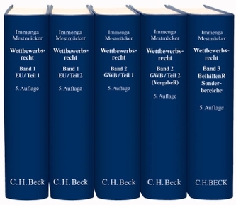 Wettbewerbsrecht (WettbR), Kommentar, 3 Bde. in 6 Tl.-Bdn.
