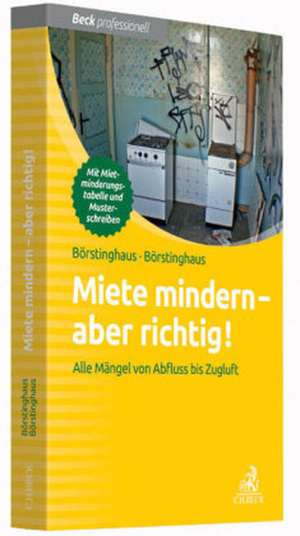 Miete mindern - aber richtig!