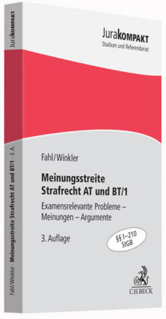 Meinungsstreite Strafrecht AT und BT/1
