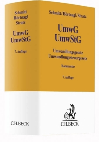 Umwandlungsgesetz (UmwG), Umwandlungssteuergesetz (UmwStG), Kommentar