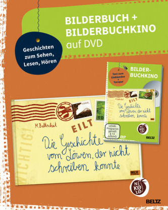Die Geschichte vom Löwen, der nicht schreiben konnte, Bilderbuch + Bilderbuchkino auf DVD