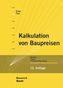 Kalkulation von Baupreisen