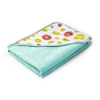 Dětská osuška Sensillo 100x100 cm citrón mátová