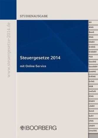 Steuergesetze 2014, Studienausgabe