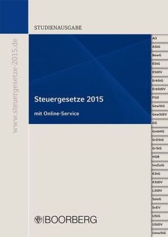 Steuergesetze 2015, Studienausgabe