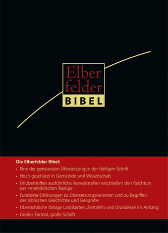 Elberfelder Bibel - Großausgabe, mit Registerstanzung