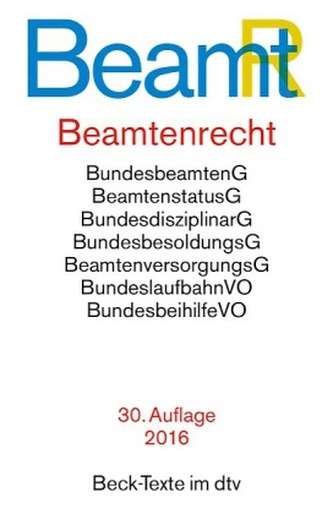 Beamtenrecht (BeamtR)