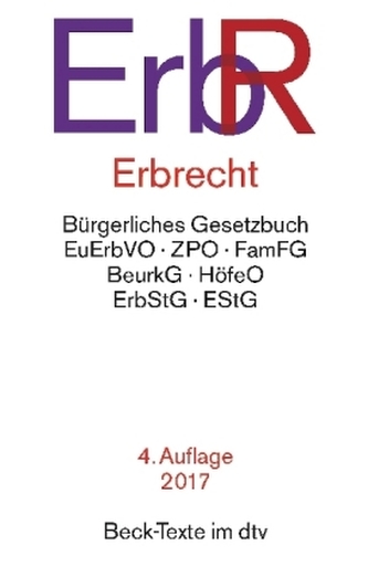 Erbrecht (ErbR)
