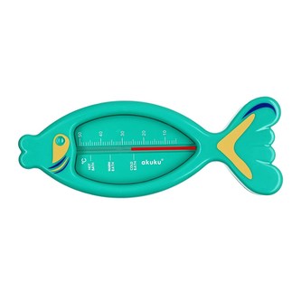 Dětský teploměr do vaničky Akuku Rybka green