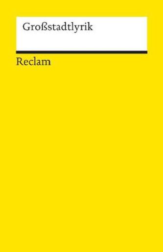Großstadtlyrik