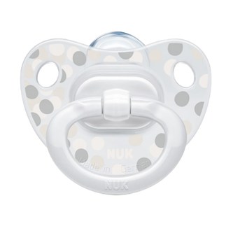 Šidítko NUK Happy Days 0-6m bílý BOX