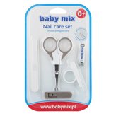 Dětská manikúra Baby Mix šedá