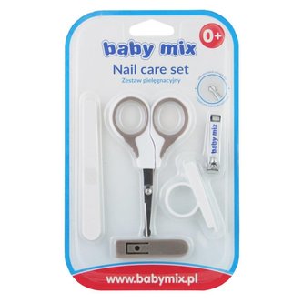 Dětská manikúra Baby Mix šedá