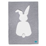 Dětská 3D deka Belisima Králíček šedá