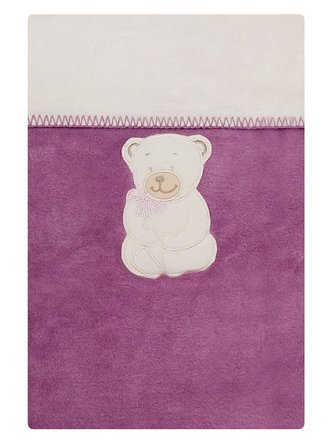 Dětská deka Womar 100x150 fialová