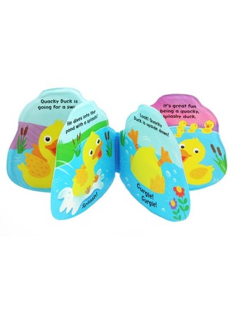 Dětská pískací knížka do vody Baby Mix kačenka
