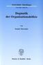 Dogmatik der Organisationsdelikte