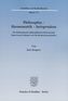 Philosophie - Hermeneutik - Jurisprudenz