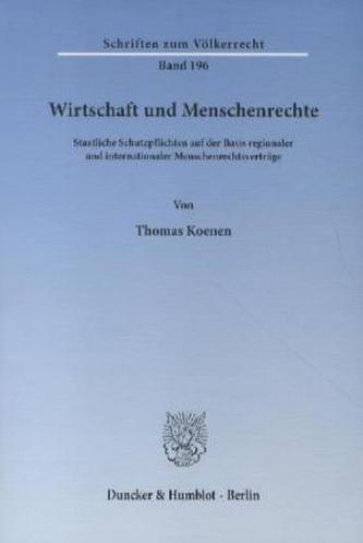 Wirtschaft und Menschenrechte