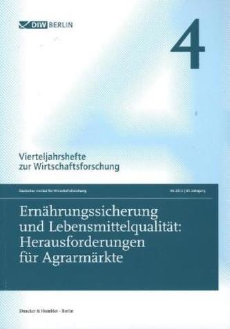 Ernährungssicherung und Lebensmittelqualität: Herausforderungen für Agrarmärkte.