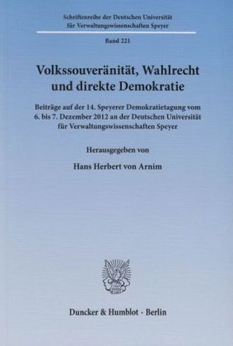 Volkssouveränität, Wahlrecht und direkte Demokratie