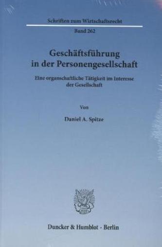 Geschäftsführung in der Personengesellschaft
