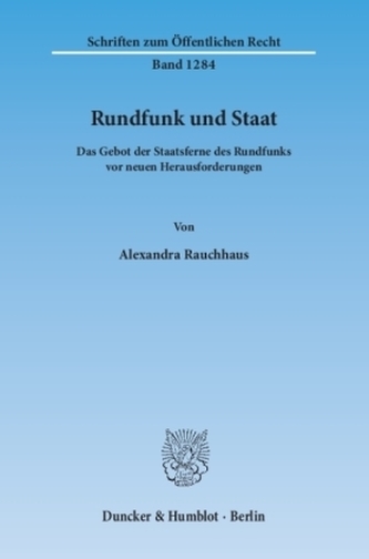 Rundfunk und Staat