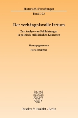Der verhängnisvolle Irrtum