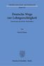 Deutsche Wege zur Lohngerechtigkeit