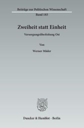 Zweiheit statt Einheit