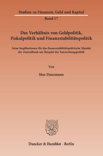 Das Verhältnis von Geldpolitik, Fiskalpolitik und Finanzstabilitätspolitik