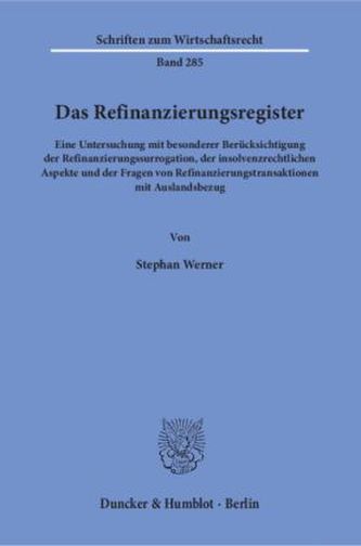 Das Refinanzierungsregister.