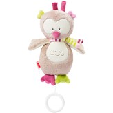 Dětská plyšová hrající hračka Nuk sovička