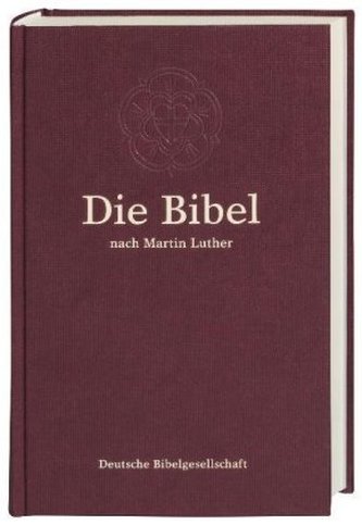 Die Bibel, Lutherübersetzung, burgunderrot (Nr.1500)