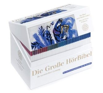 Die große HörBibel, nach Martin Luther, Altes und Neues Testament, 80 Audio-CDs