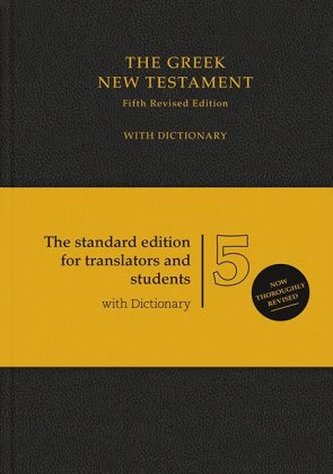 The Greek New Testament, m. griechisch-englischem Wörterbuch, schwarzer Einband