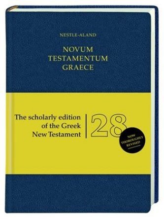 Novum Testamentum Graece, 28., revidierte Auflage - Standardausgabe, blau