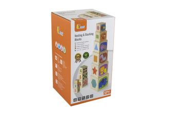 Dřevěná pyramida pro děti Viga